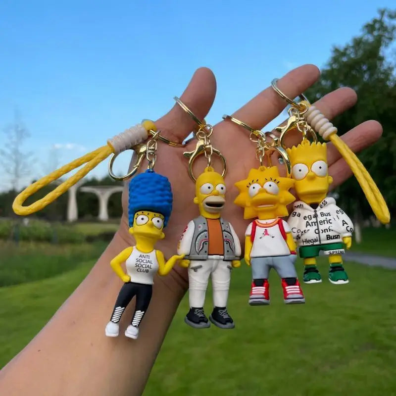 The Simpsons characters Keychain