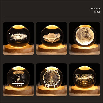Galaxy Crystal Ball Night Lights