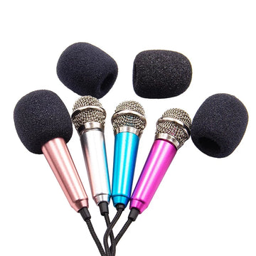 Portable 3.5mm Stereo Studio Mic KTV